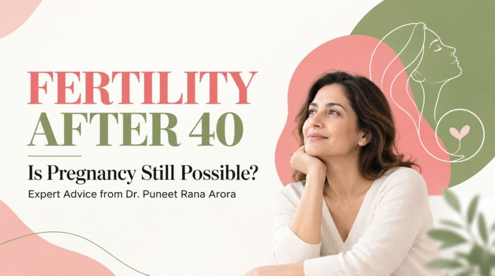 Fertility After 40: Is Pregnancy Still Possible? : Expert Advice from Dr. Puneet Rana Arora 2 Fertility After 40: Is Pregnancy Still Possible? : Expert Advice from Dr. Puneet Rana Arora